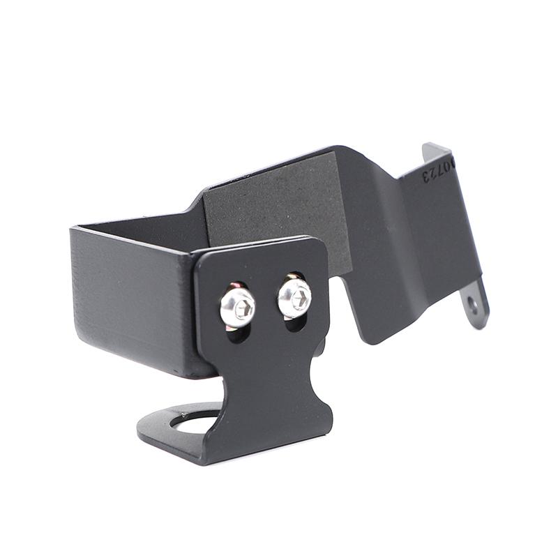 Für Toyota Land Cruiser Prado 250 LC250 2024 2025 Karbonstahl Auto Heckklappe Antennenhalter Montagehalter Außen Zubehör