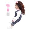 60cm Vinyl Cute Lifelike Girl Baby Doll Fashionable Soft Infant Doll with Curly Hair Toy