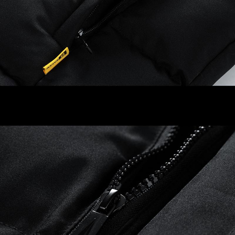 Ανδρικό Φθινοπωρινό Χειμερινό Γιλέκο Μεγάλο Μέγεθος με Αποσπώμενη Κουκούλα Αθλητικό Βαμβακερό Μπουφάν Γιλέκο από Μαλλί Αρνιού Μπουφάν Μεγάλο Μέγεθος Ανδρικά Ρούχα