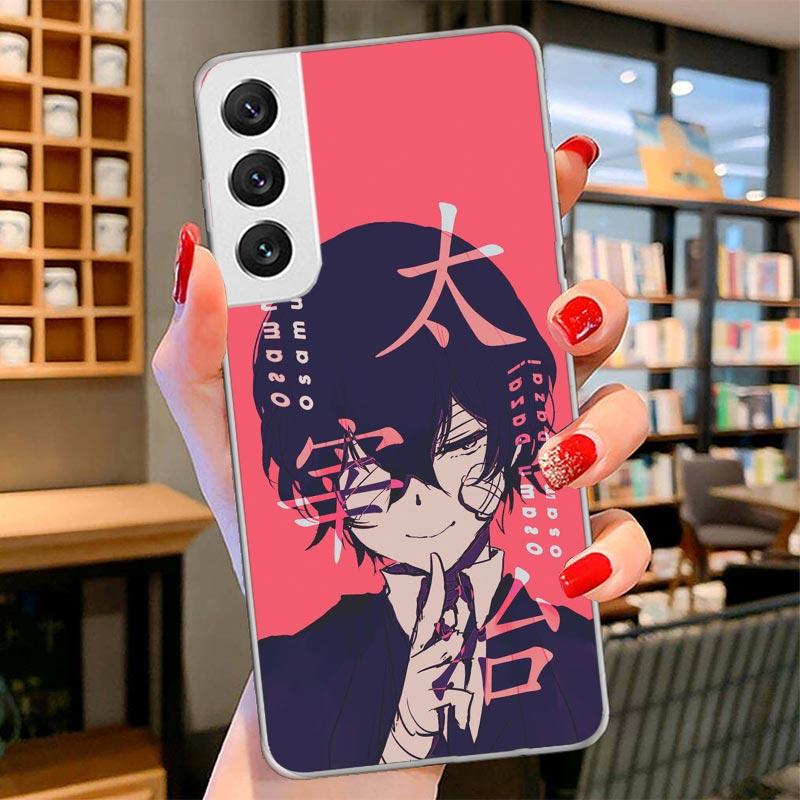 Bungo Stray Dogs Dazai Cover Phone Case For Samsung Galaxy S26 S25 Edge S24 Ultra S23 S22 Plus S21 S20 FE Soft Fundas Shell Gala