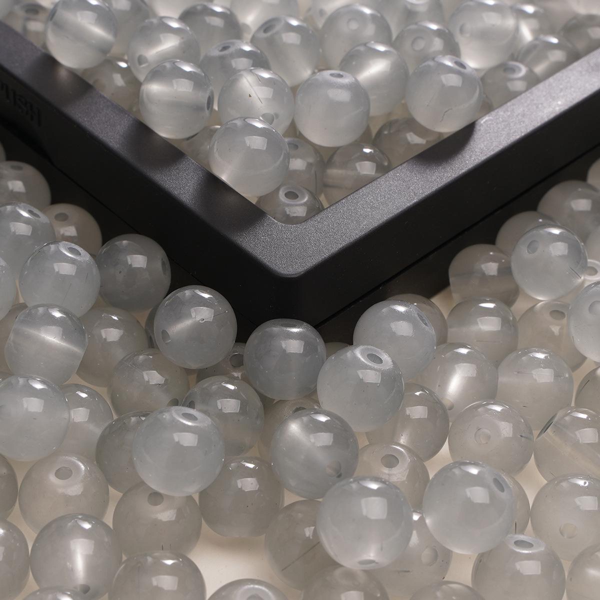 

Бусины из имитации нефрита 6 мм, однотонные, для изготовления украшений своими руками 6mm, Hole ~1mm, 50 pcs/pack