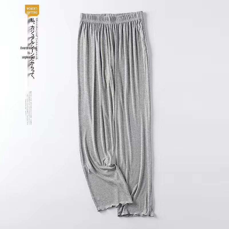 

Maternity Lounge Set: Loose-Fit Plus Size Pajamas for Spring & Autumn - Ideal for Postpartum Nursing & Homewear M [Recommended 80-100 lbs]