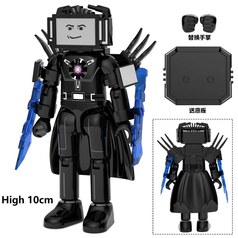 

Большой Размер Новый Скибиди Туалет Коробка Конструктор Большой Титан Камерамэн Спикермэн Мини Экшн Фигурка Игрушки