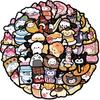 Kreskówkowe Naklejki Sanrio Food Doodle Gitara Notes Bagaż DIY Wodoodporne Hurtowa Sprzedaż