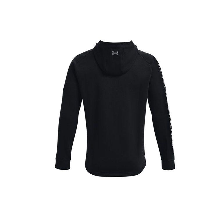 Under Armour Project Rock Fleece Hooded Training Jacket Men Black 1367032-001