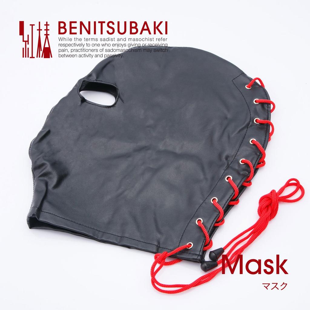 Japanese Brand BENITSUBAKI Produced by the Legendary SM Queen Benitssubaki Mask SM Restraints Restraints SM Play Adult Goods Unisex Adjustable