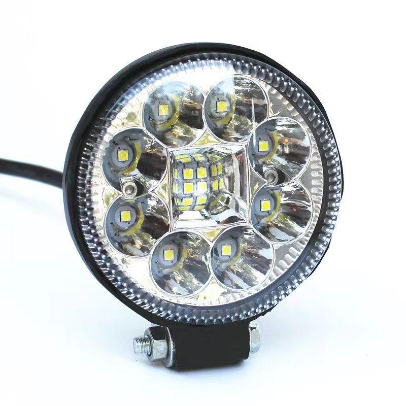 Electric Vehicle LED Motorcycle & Tricycle Front Turn Signal Lights 12V-80V Universal Self-Install NL153-27W 2021-2023 Led spotlight 3inch garde