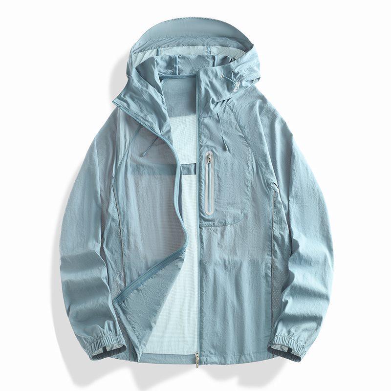 2026 Unisex Ice Silk Sun Protection Hoodie - Summer Casual Wear