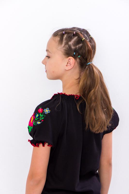 Girls’ Embroidered Short Sleeve Shirt – Lightweight & Festive Look, Summer, 6366-015-22 HC