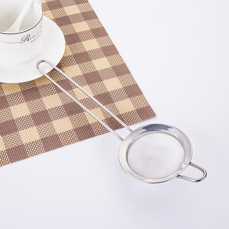 304 Stainless Steel Baking and Juice Sieve: Flour, Soy Milk, Noodle Skimmer, and Filter Net