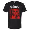 Punk Rock Fan Clothing Suitable For Both Unisex And Women Ykbritney Spears Tshirt Black Metal Fun Shirt