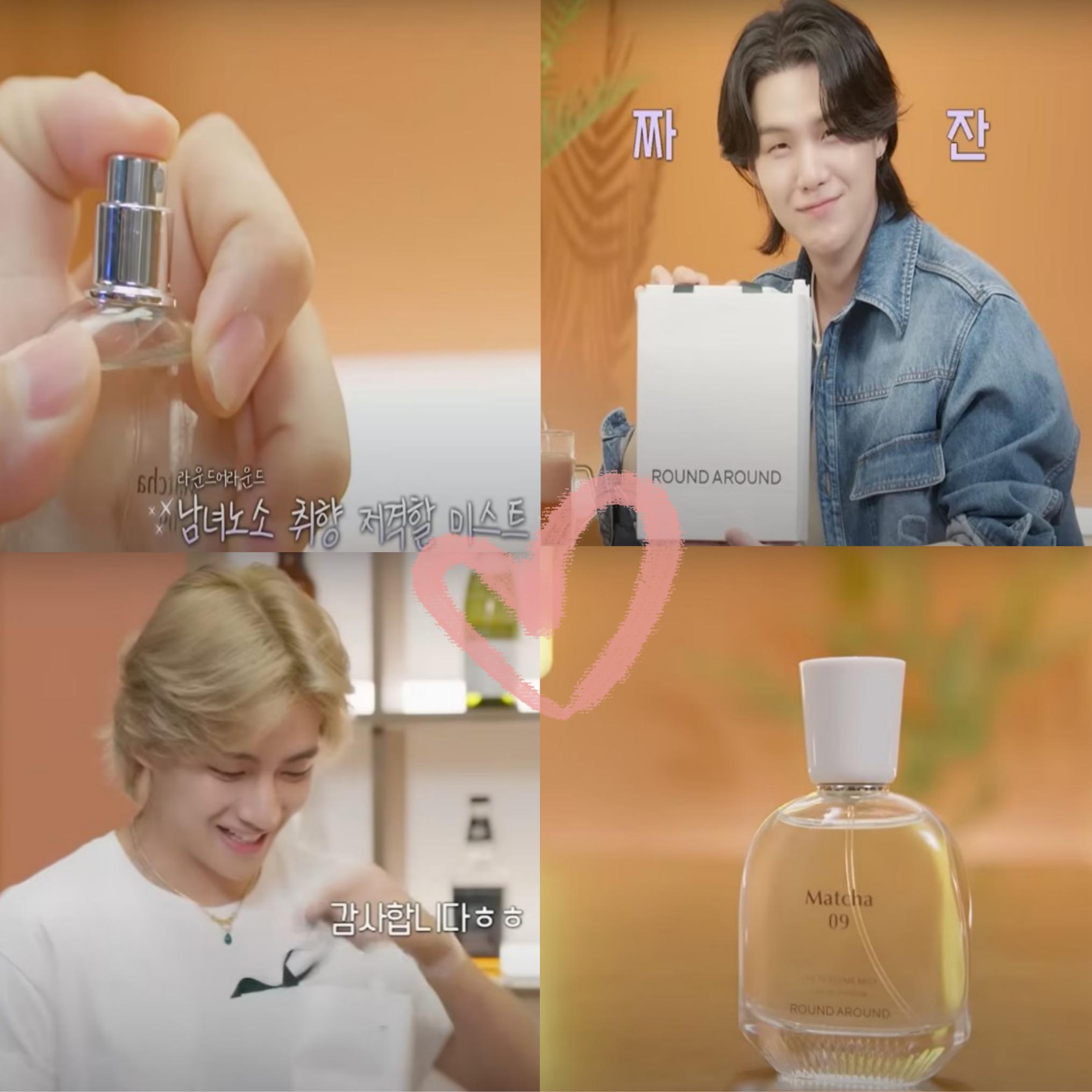 

BTS Шуга, V PICK) ROUND A ROUND Парфюмированная дымка EDP 30 мл Matcha 09