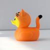3D Printed Duck Figurine Funny Tiger/Crocodile/Shark Duck Statue Collectible Duck Ornament for Bathroom Home