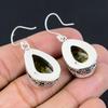 925 Silver Bumble Bee Jasper Stone Hook New Vintage Drop Dangle Earrings Jewelry