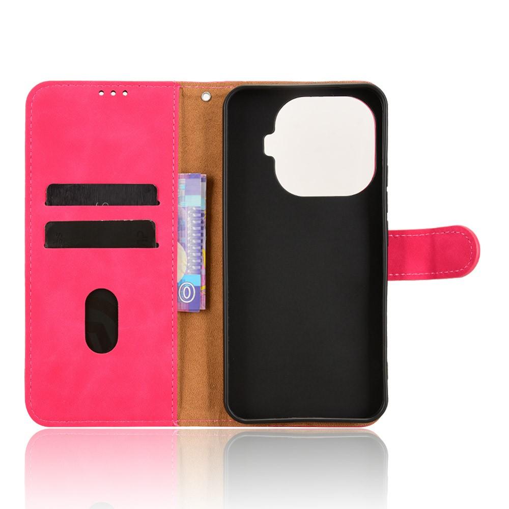 For Xiaomi 15T Pro Leather Case Skin Feel Anti Drop Wallet Flip Phone Cover