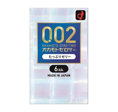 of Okamoto Zero Two Plenty of Jelly 6 pieces x 3 pieces set [Set 3] 0.02mm
