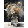 Old Retro Tones Still Life Poster Prints ForHome Decor Victorian Vintage Art Picture Flowers Fruits Canvas Painting Wall Art