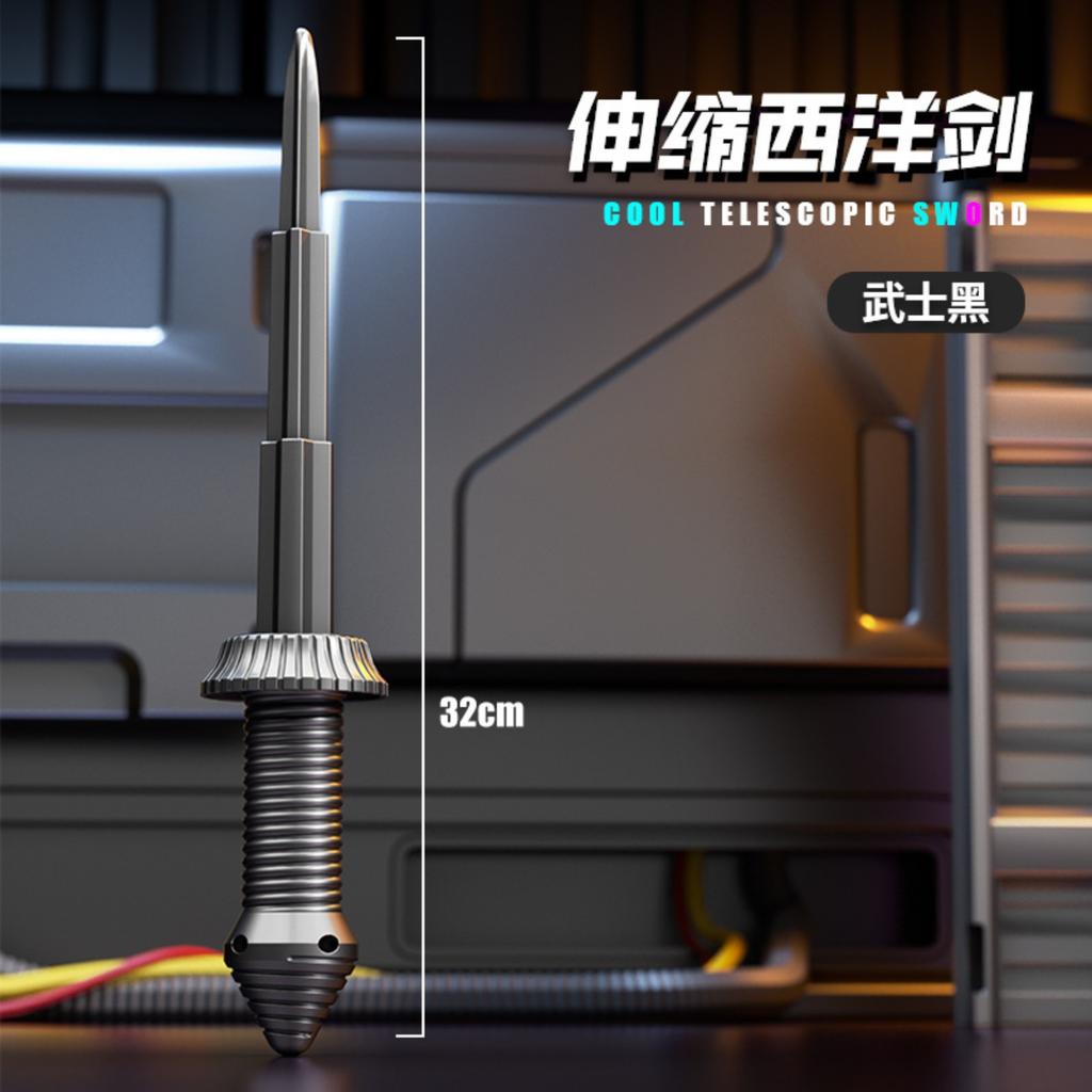 3D Retractable Sword Banana Sword Children's Stress Reducing Small Sword Toys