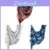 Ethnic Print Modal Scarf With Satin Finish For Women In All Seasons