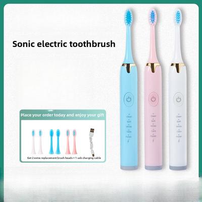 Sonic Charging Smart Tooth Cleaning Artifact Couple Model, Electric Toothbrush Adult Model, Charging Model, Soft Hair Self