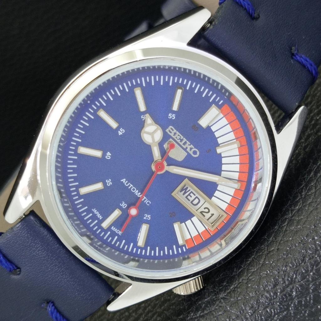 

ВОССТАНОВЛЕННЫЕ ВИНТАЖНЫЕ МУЖСКИЕ ЧАСЫ SEIKO 5 AUTOMATIC 6309A ЯПОНИЯ С СИНИМ ЦИФЕРБЛАТОМ a441146-4 Sk-a441146