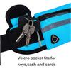 Men Women Outdoor Stretch Sports Belt Pockets Mobile Phone Bag