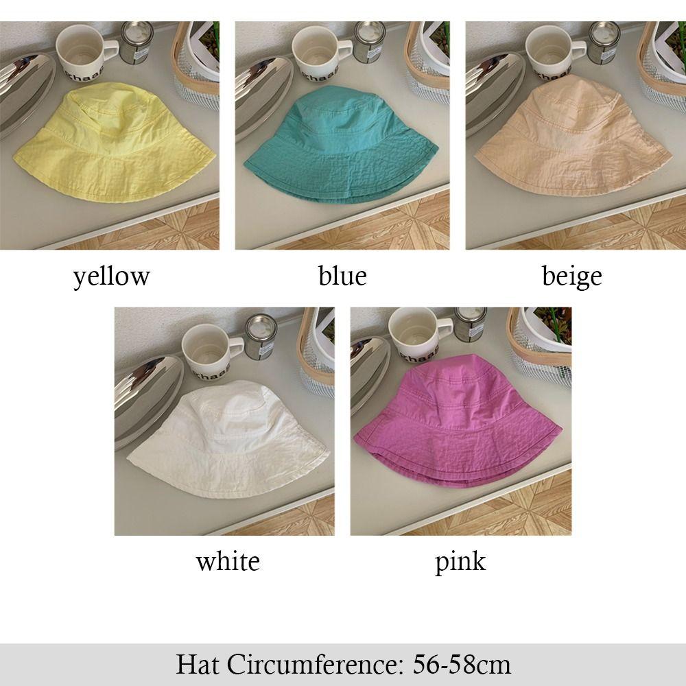 Breathable Fisherman Hat Cotton Sunhat Fashion Beach Cap for Outdoor