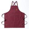 Oil Resistant Canvas Apron All Cotton Household Milk Tea Coffee Shop Kitchen Gardening Work Denim Apron Printing