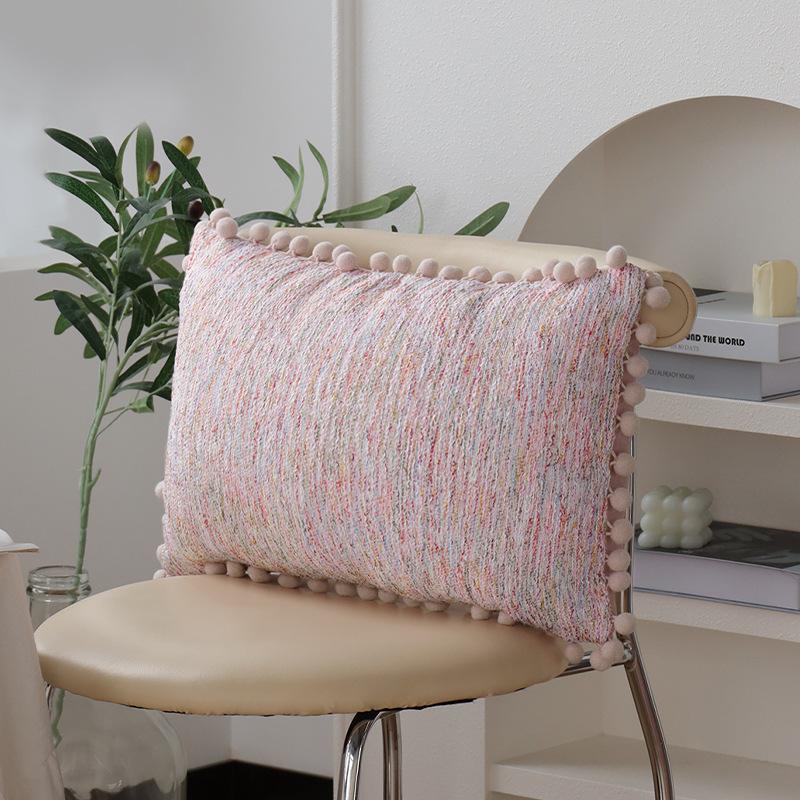 Nordic Ins Ball Pillow Cushion Soft Sofa Living Room Children's Room Cushion Cover