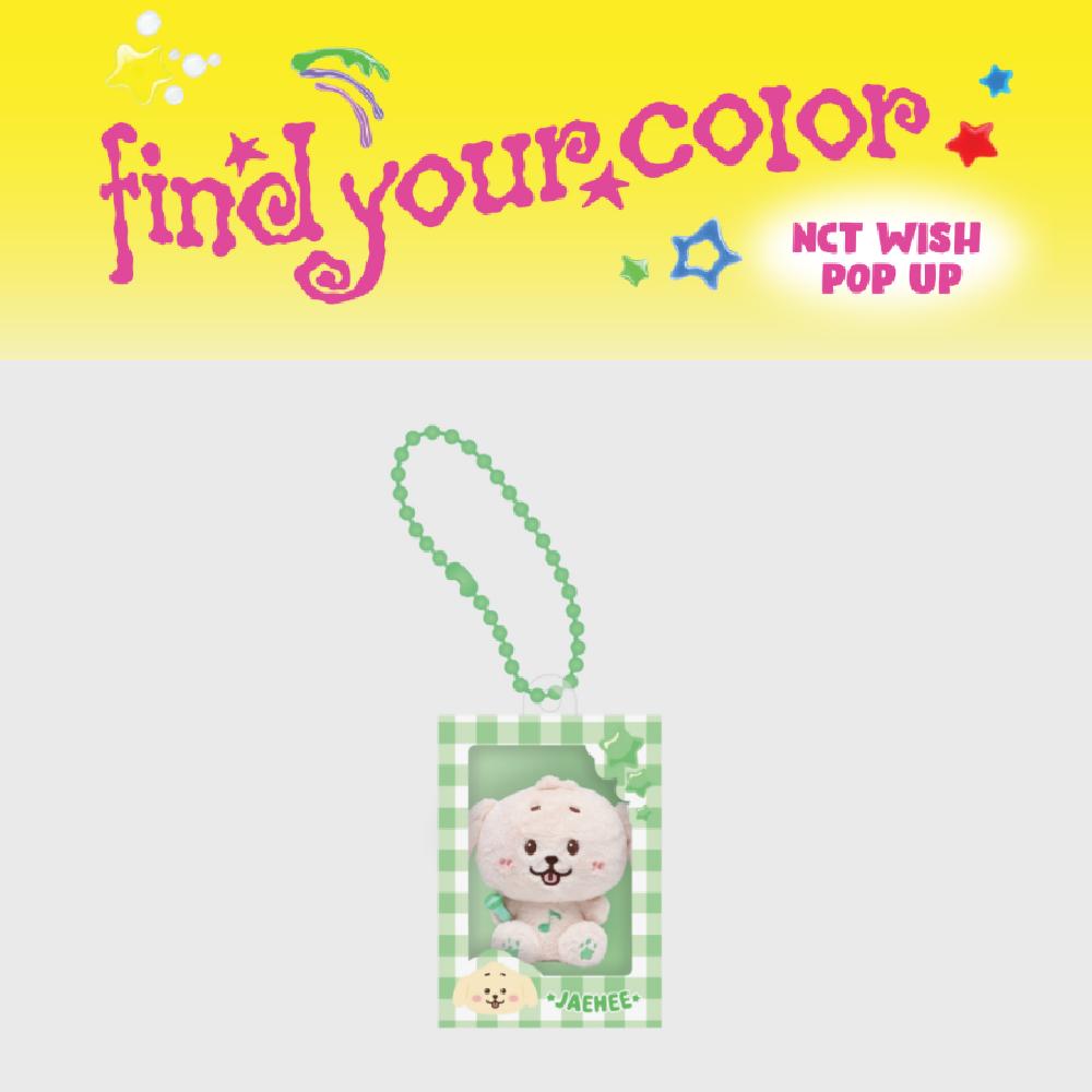 

Предзаказ 2025 NCT WISH POP-UP Найди свой цвет Случайная миниатюрная брелок-кукла Wish Random 1ea