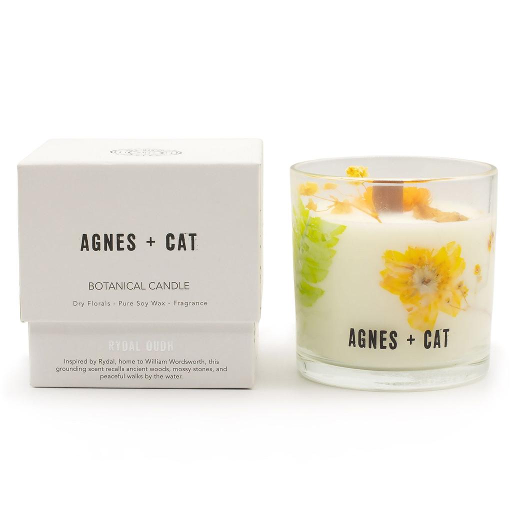 Candela Botanica in Cera di Soia Agnes + Cat – Rydal Oudh