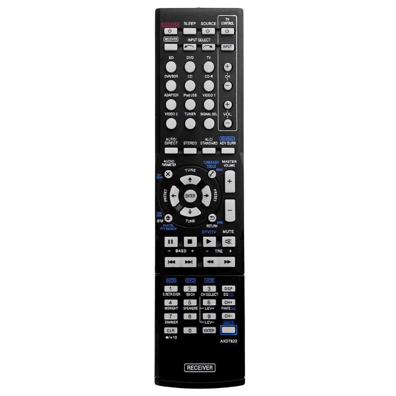 

Replacement Remote Control for Pioneer AXD7622 HTP-071 VSX-521 VSX-921 VSX-522 VSX-523 VSX-524 VSX-819H Series AV Receiver чёрный