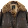 AVIREX 90s Old G-1 Leather Flight Jacket XS Brown Men's Used