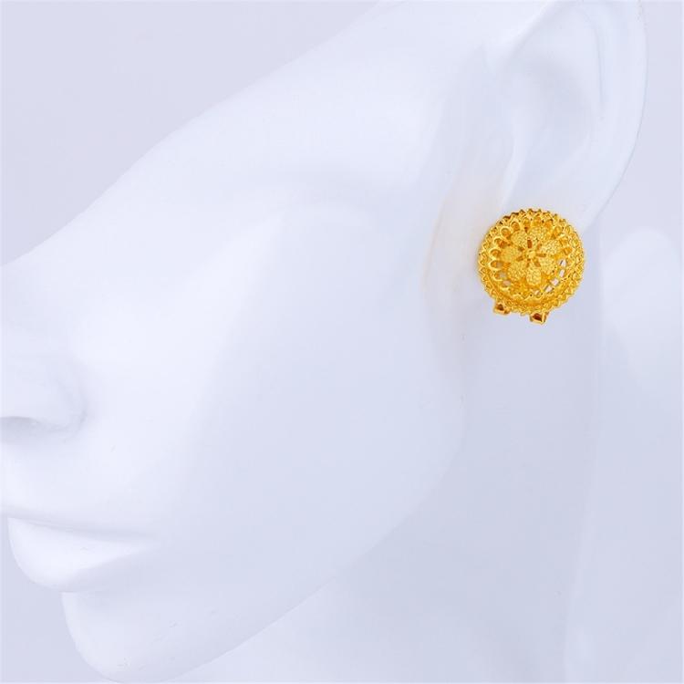 Beautiful Necklace Earrings and Rings Fashionable Gold Jewelry Set Necklace Earrings Rings for Women’s Celebrations