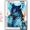 5D DIY Diamond Painting Ferocious Animal Cross Stitch Diamond Art Embroidery  Mosaic Home Deco