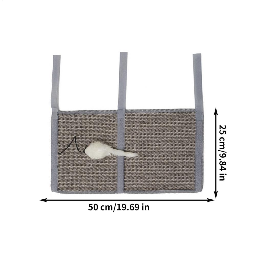 Cat Scratcher Mat Furniture Protection Adhesive Sisal Pet Cat Scratcher Furniture Protector Mat For Small Medium Large Breeds