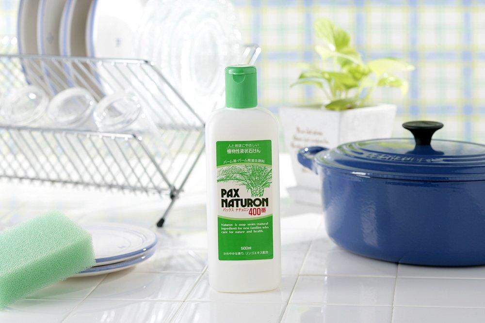 Pax Naturon Refill 400 900ml Kitchen Detergent Naturally Derived Organic Taiyo Yushi No. (Dishwashing Soap) Additive-Free 100%