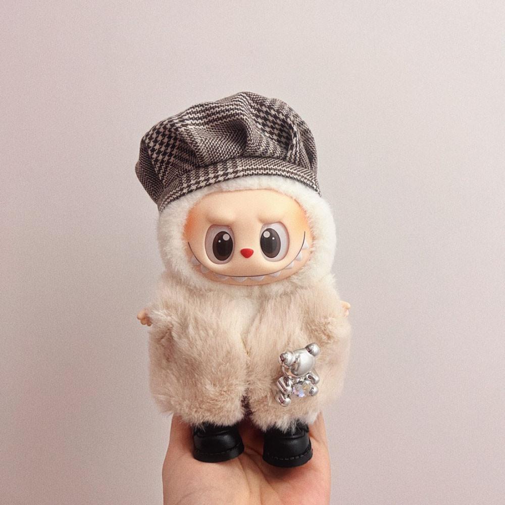 Niedliches Freizeitkleidungsset für 17 cm Labubu Vinylpuppe DIY Ankleidekleidung Requisiten Zubehör