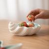COMATE Ceramic Shell Serving Dish