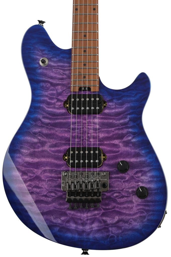 EVH Electric Guitar WG Standard Baked Maple Northern Lights Wolfgang® QM, Fingerboard,