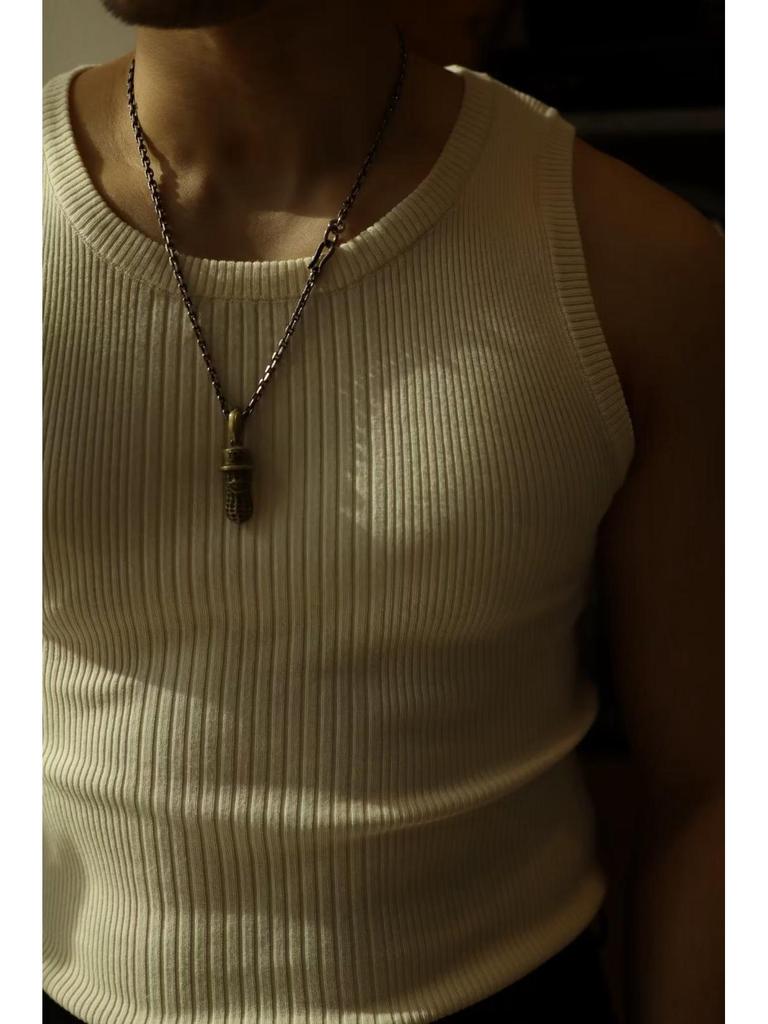 2022 Retro Sport Herren Strickweste Einfarbig - Sommer Oberbekleidung