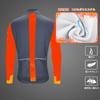 Darevie Cycling Long Winter Cycling Cold Weather and Road Bike Jacket with Reflective Perfect for Size L Jacket, Sleeve, Jersey, Protection, Warm,