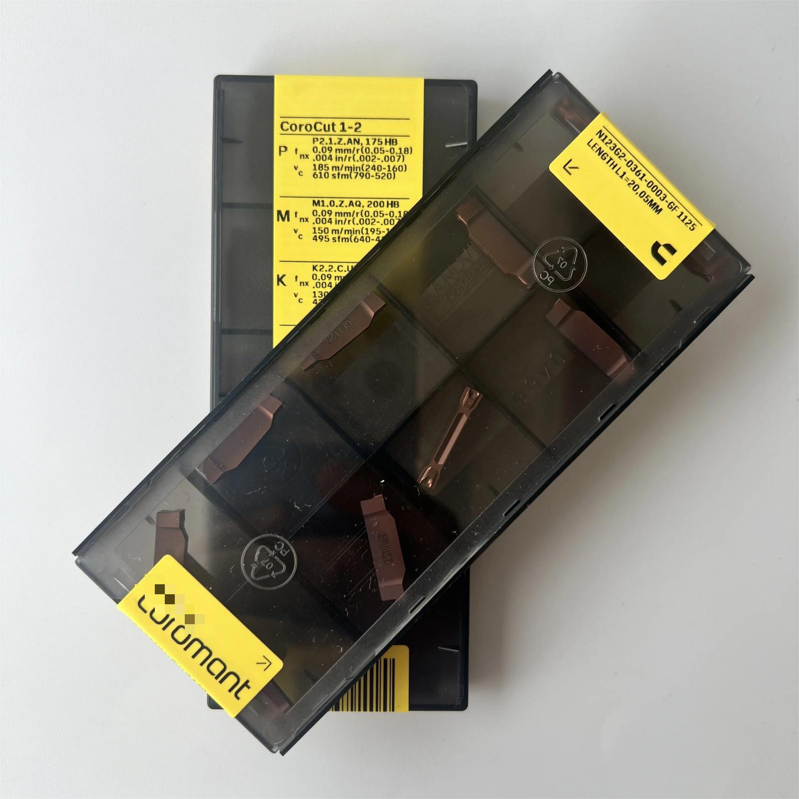 

N123G2-0361-0003-GF 1125 / Industrial indexable Carbide Inserts 10 Pcs