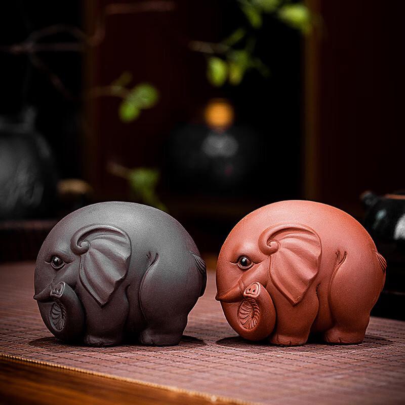 Jialang Zisha Clay Elephant Tea Pet