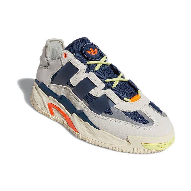 Adidas Niteball Crew Navy Unisex Sneakers Blau Creme-Weiß Solar-Orange S24146