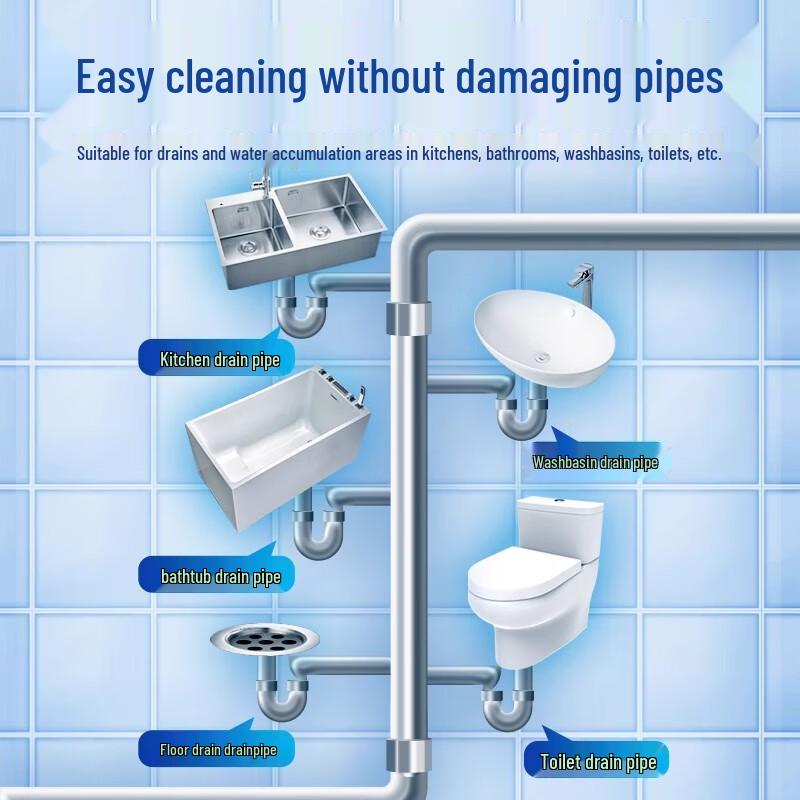 Kobayashi Drain Odor & Clog Remover Tablets