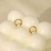 Korean Light Luxury Retro Round Pearl Earrings, High-End Medical 316 Simple And Versatile Temperament Earrings, Earrings, Earrings.