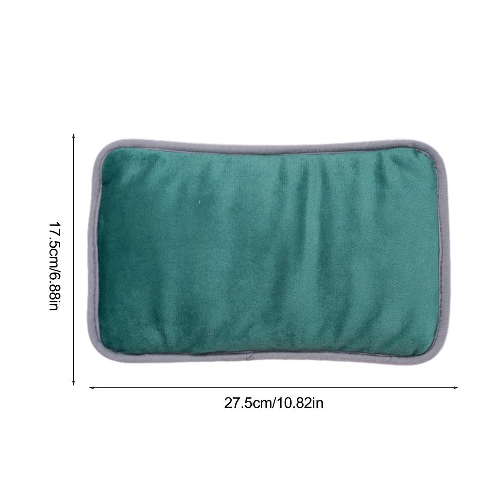 

USB Графеновый нагреватель Грелка для рук Капюшон Электрическая грелка Грелка для рук Грелка для живота Грелка для рук Пушистая грелка для рук Подарок Изобилие тепла зелёный