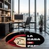 La Casa De Papel Printed Round Rug Carpet Chair Rug Area Rug Entryway Doormats,for Office Chair Living Room Bedroom Kitchen Room.