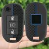 Copricasen Chiave Auto in Silicone per Citroen C5 C3 C4 C8 Berlingo per Peugeot Partner Rifter 208 308 508 407 2008 3008 3008 Expert
